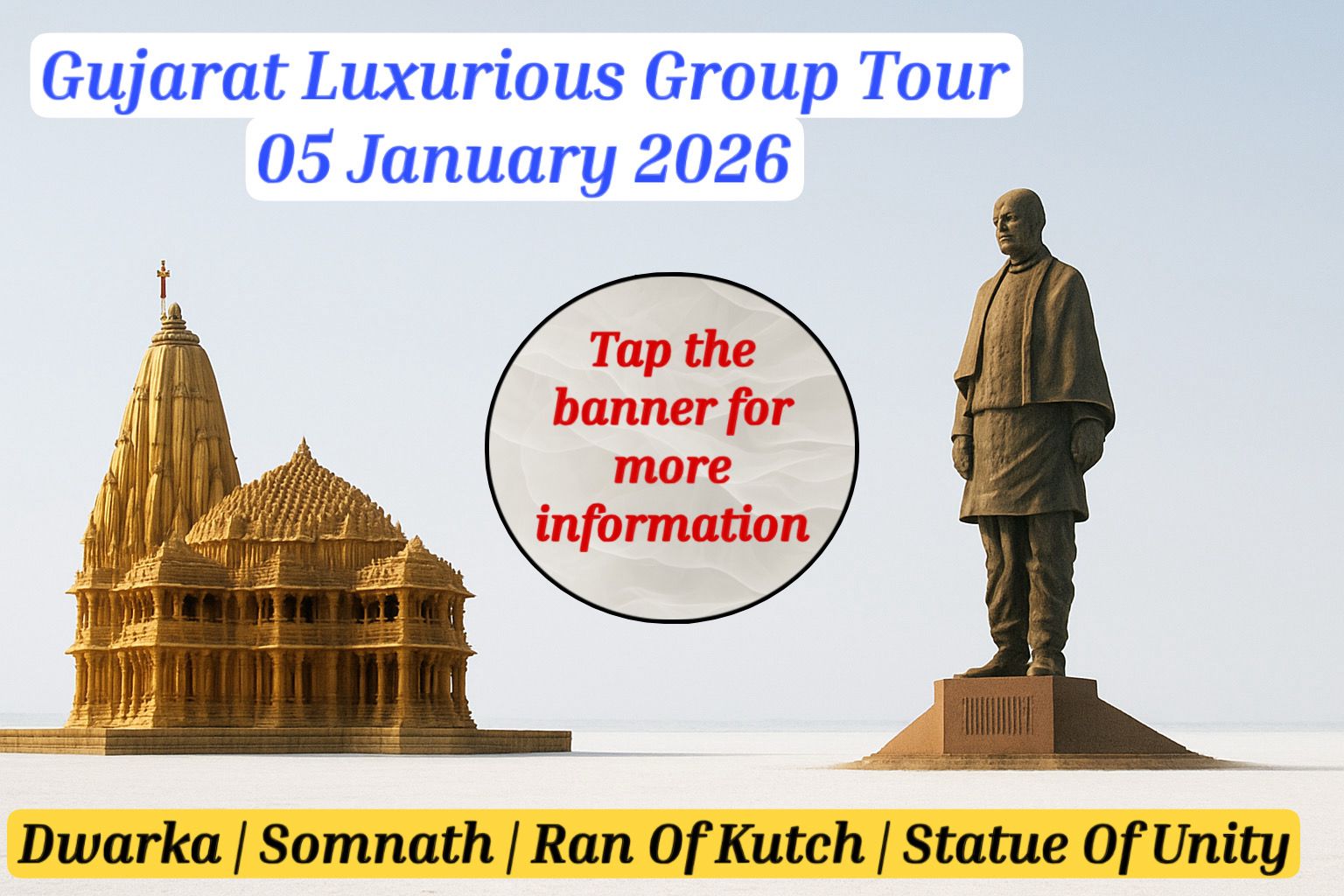 Gujarat Luxurious Group Tour